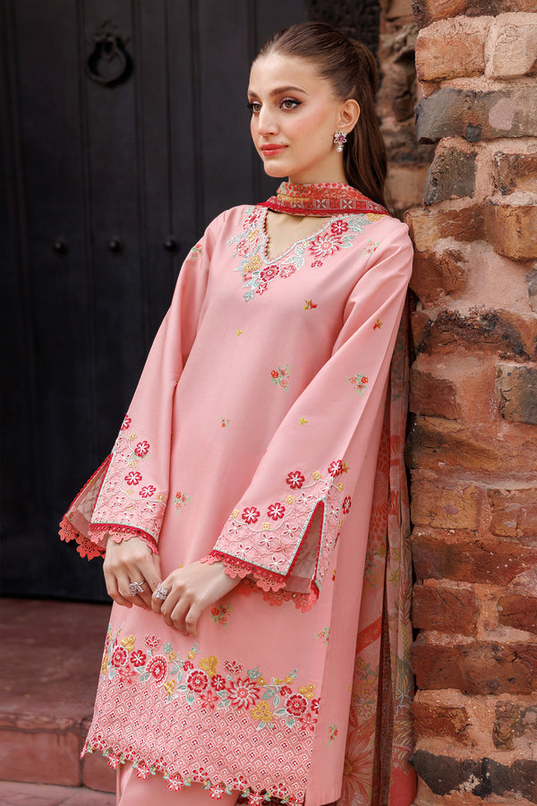 Farasha | Printed Essentials | Daisybel L Coral Lawn