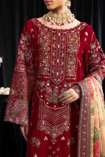 Nureh | Maya Velvet 23 | Elisa - Pakistani Designer Dress - by Nureh | Type: Formal - 100% Original at Saira Sultan