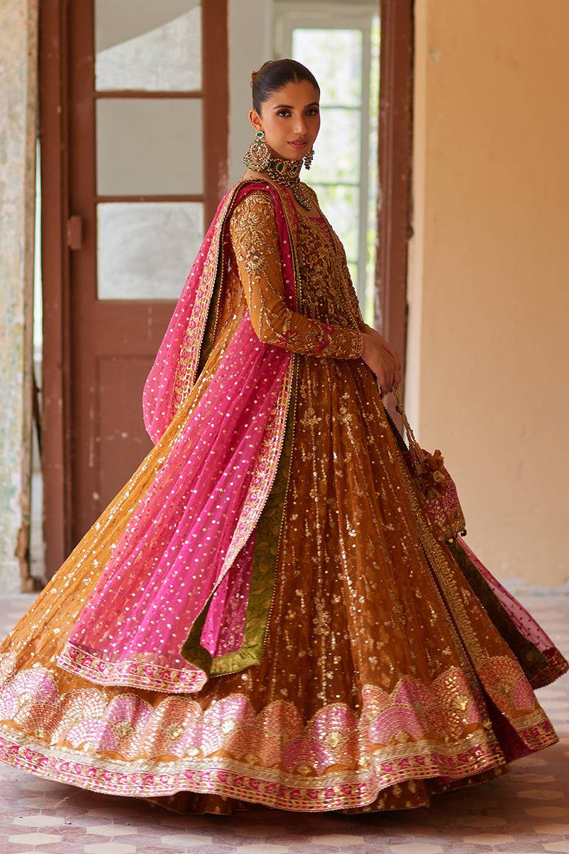 Mina Hassan | Formal Dholki Collection | Nour - Pakistani Designer Dress - by Mina Hassan | Type: Ladies Clothes - 100% Original at Saira Sultan