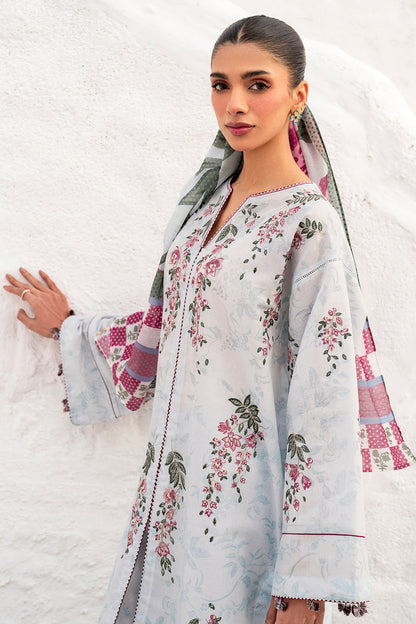 Jazmin | Summer Lawn 25 | USE-9121 M Off White Lawn
