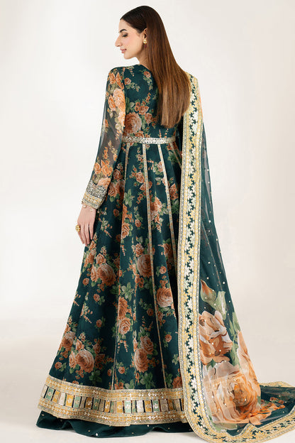 Farasha | Fiorella Formals | Teal Passion - Pakistani Designer Dress - by Farasha - Type : Ladies Clothes - 100% Original at Saira Sultan