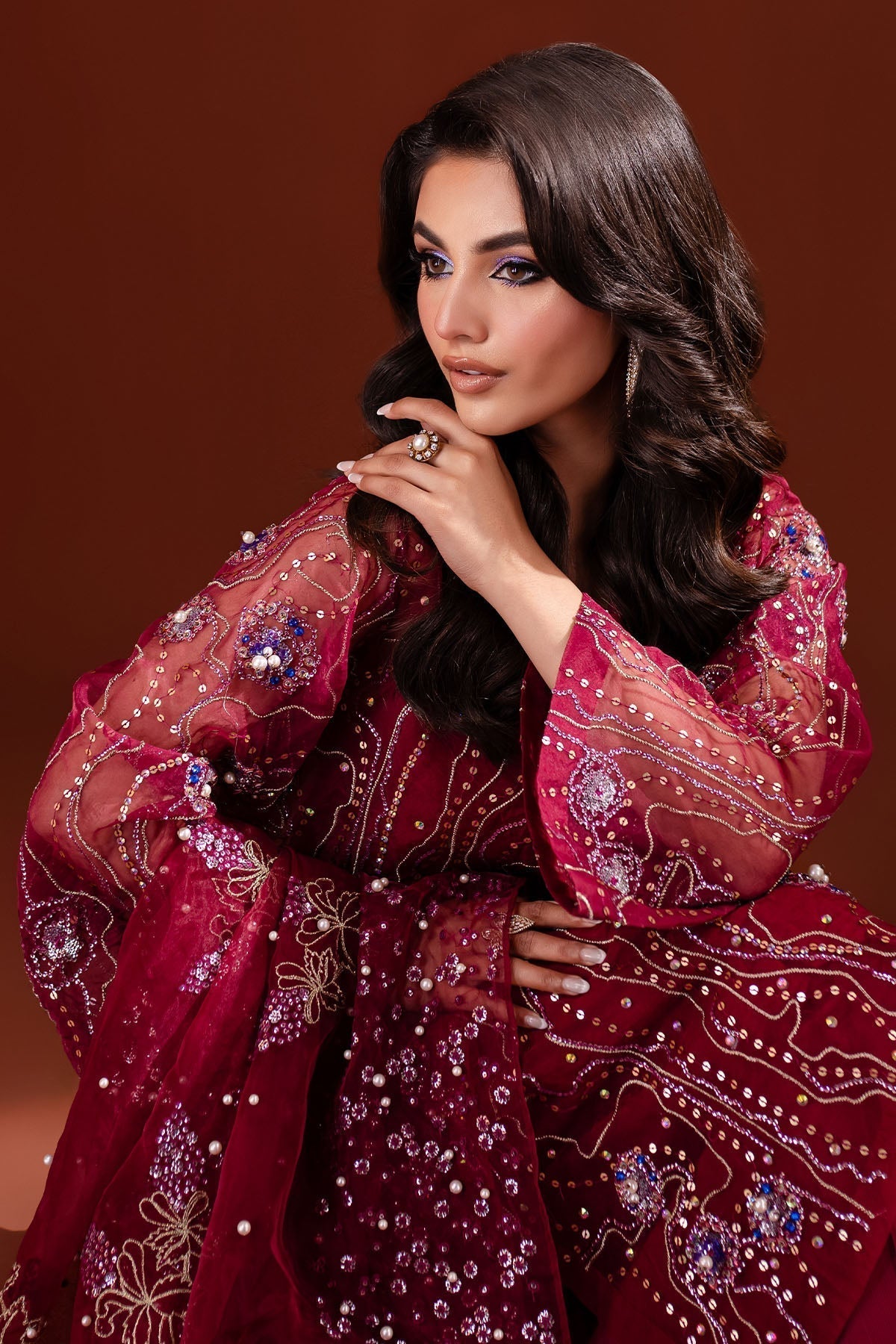 Nureh | Tiny Twinkles | NP-469 - Pakistani Designer Dress - by Nureh | Type: Formal - 100% Original at Saira Sultan