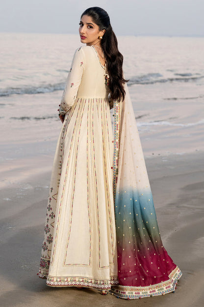 Jazmin | Shahkaar Luxury Lawn 25 | SL25-D9 S Ivory Lawn