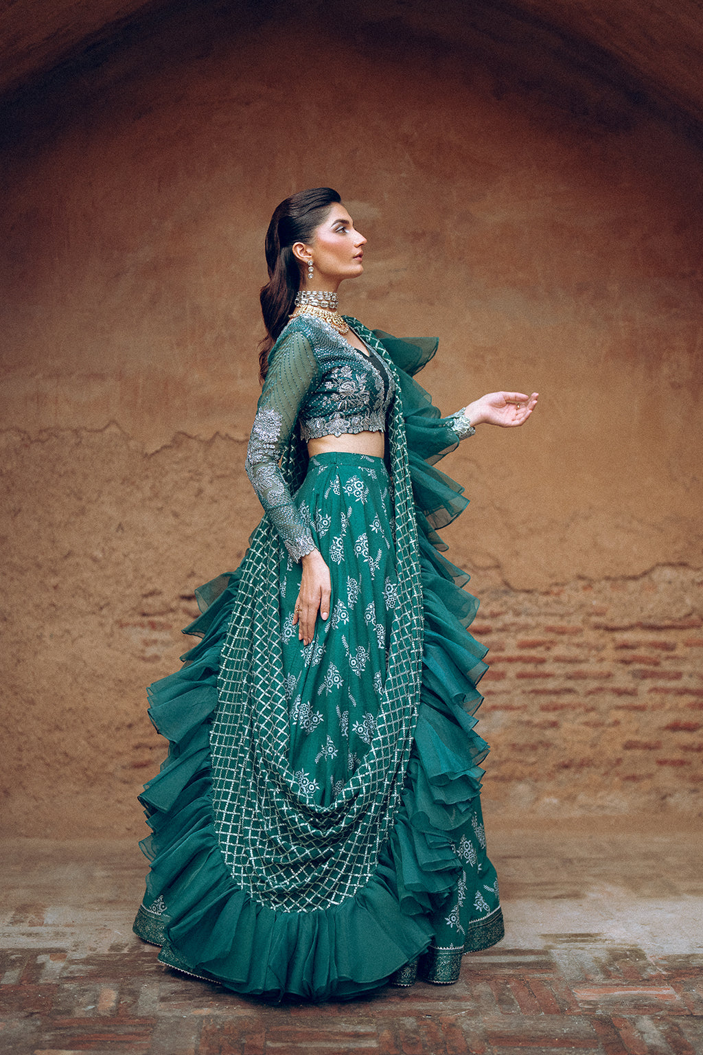 Vanya | Celestia Wedding Formals | CS-01 - Pakistani Designer Dress - by Vanya | Type: Bridal - 100% Original at Saira Sultan
