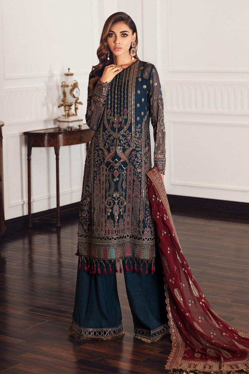 Jazmin | Formals Collection | CHIFFON UC-3049 - Pakistani Designer Dress - by Jazmin | Type: Formal - 100% Original at Saira Sultan