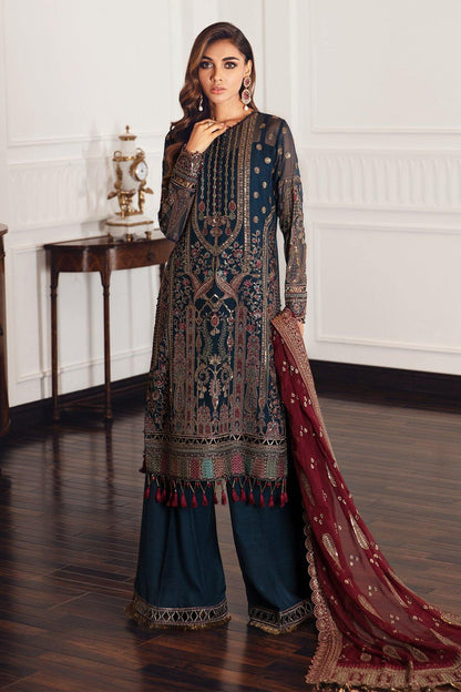 Jazmin | Formals Collection | CHIFFON UC-3049 - Pakistani Designer Dress - by Jazmin | Type: Formal - 100% Original at Saira Sultan