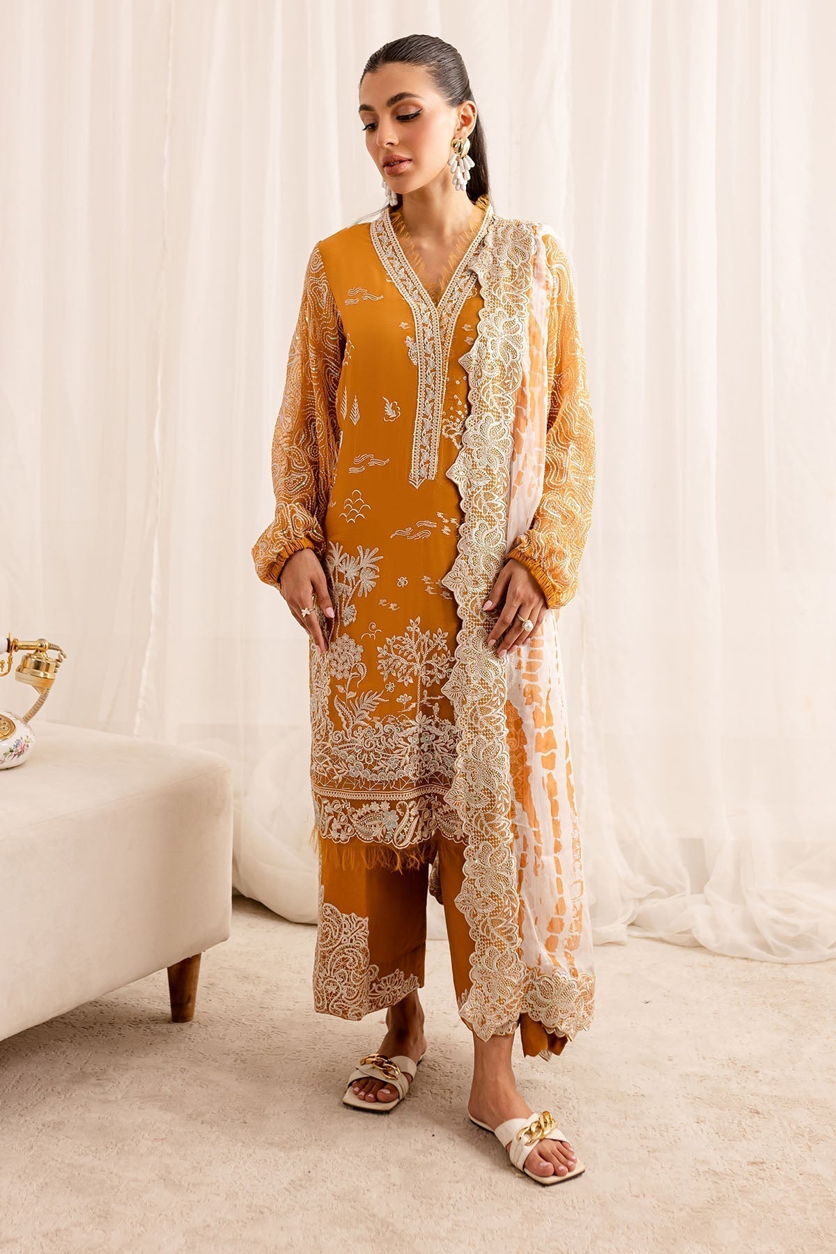 Nureh | Fancy Formals | NP-508 - Pakistani Designer Dress - by Nureh | Type: Formal - 100% Original at Saira Sultan