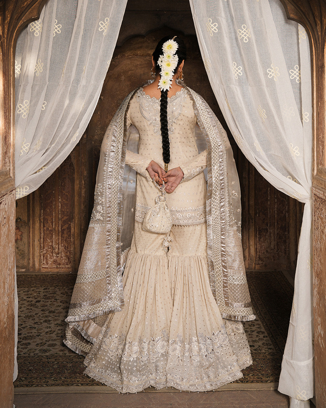 Faiza Saqlain | Zimmal Formals | Devina S Ivory Karandi