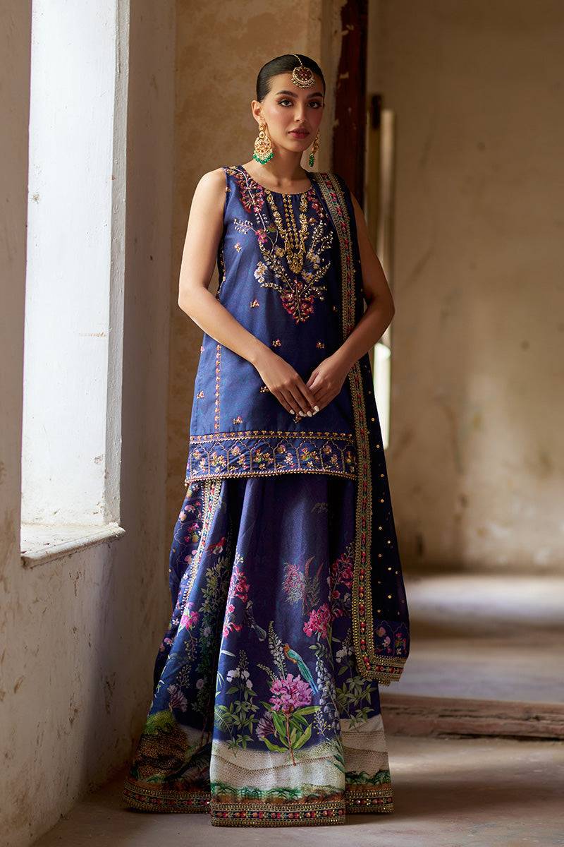 Mina Hassan | Formal Dholki Collection | Hannah - Pakistani Designer Dress - by Mina Hassan | Type: Ladies Clothes - 100% Original at Saira Sultan