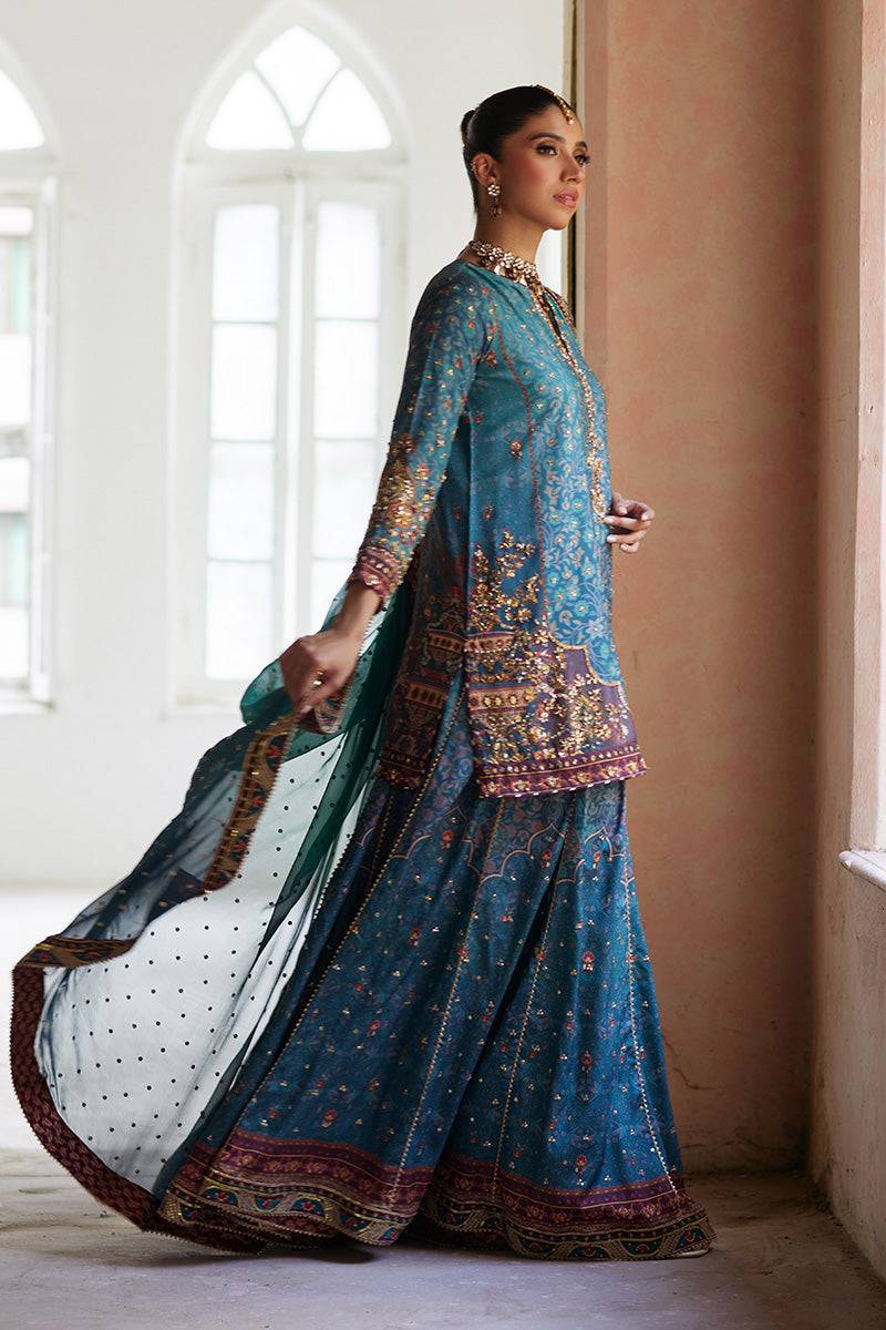 Mina Hassan | Formal Dholki Collection | Leela - Pakistani Designer Dress - by Mina Hassan | Type: Ladies Clothes - 100% Original at Saira Sultan