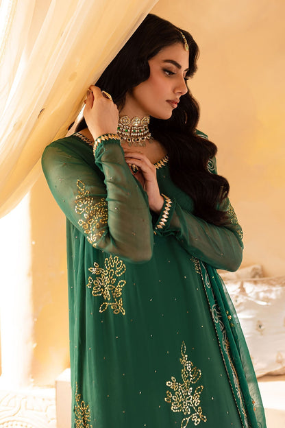 Nureh | Mukeshkari Formals | MK-01 S Purple Chiffon