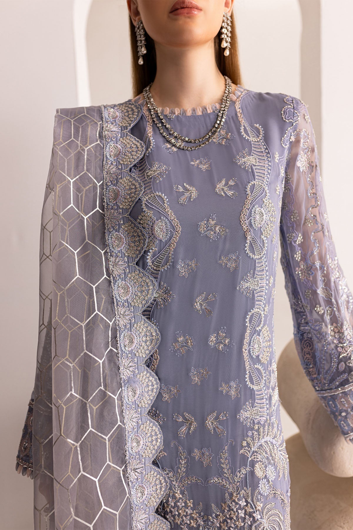 Nureh | Fancy Formals | NP-518 - Pakistani Designer Dress - by Nureh | Type: Formal - 100% Original at Saira Sultan