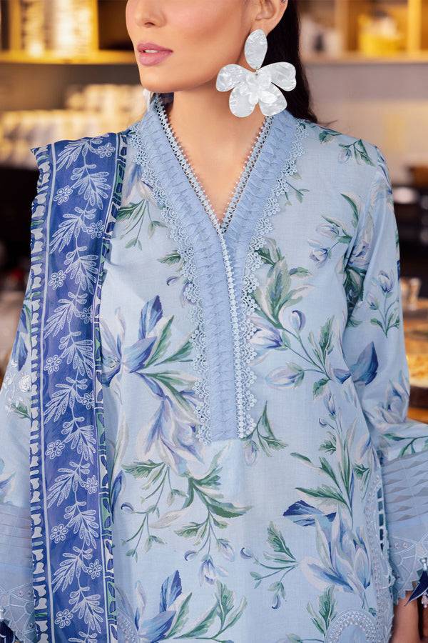 Nureh | Glam Girl Lawn | GL-09 - Pakistani Designer Dress - by Nureh | Type: Casuals - 100% Original at Saira Sultan