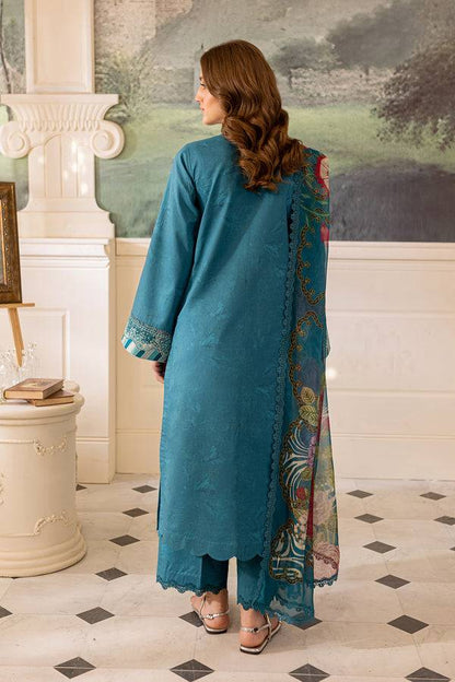 Farasha | Seraya Lawn 24 | PERIWINKLE - Pakistani Designer Dress - by Farasha | Type: Luxury - 100% Original at Saira Sultan