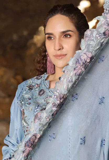 Humdum | Afsoon Lawn 24 | D10 - Pakistani Designer Dress - by HumDum | Type: Luxury - 100% Original at Saira Sultan