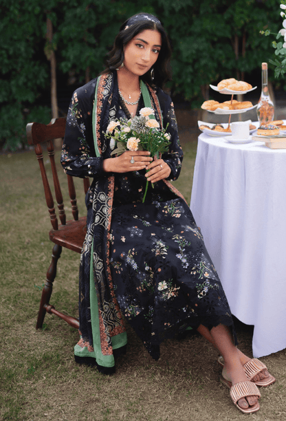 Humdum | Gardenia Lawn 24 |Printkari Lawn - PLG 01 - Pakistani Designer Dress - by HumDum | Type: Luxury - 100% Original at Saira Sultan