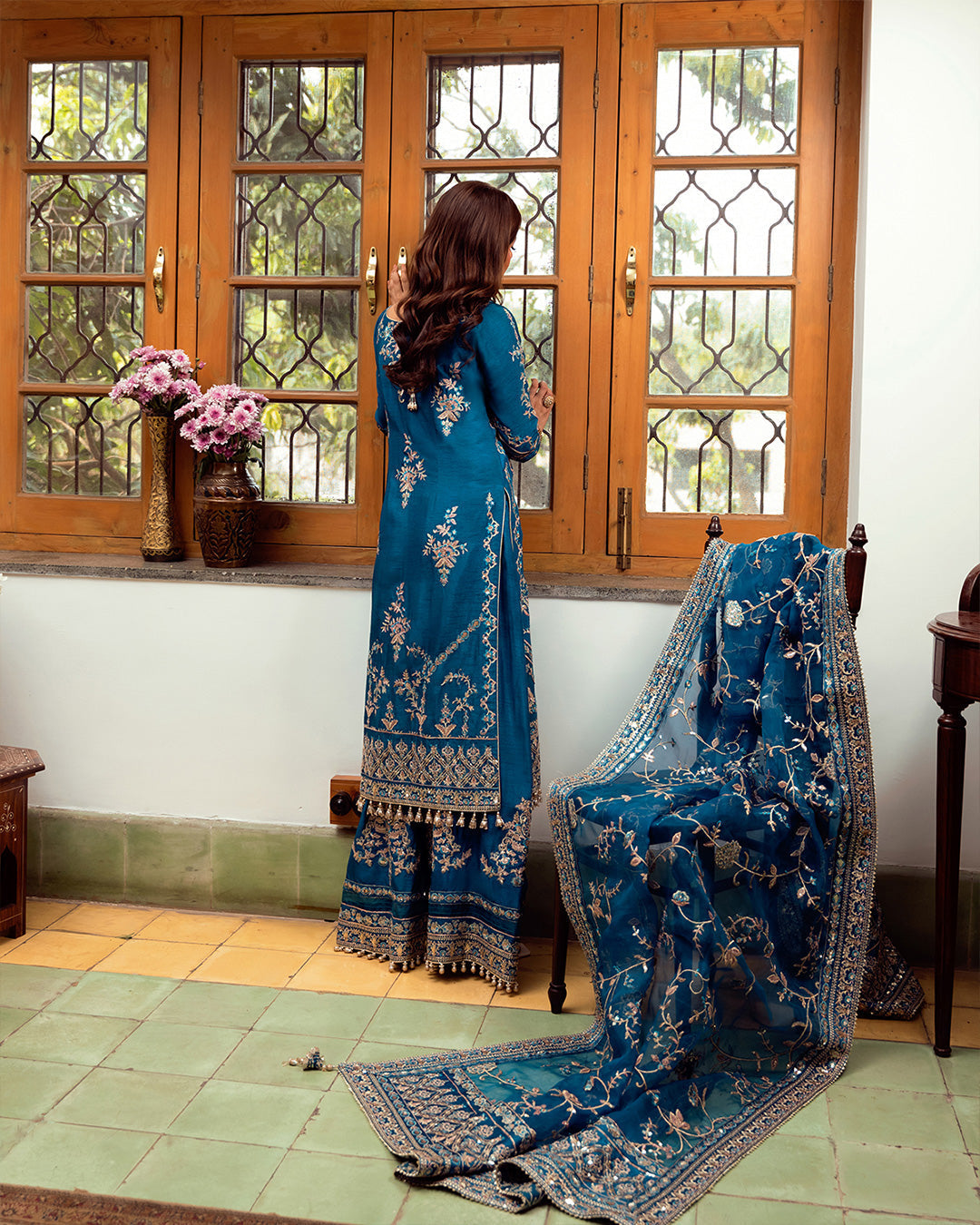 Faiza Saqlain | Nira Festive | Ariya - Pakistani Designer Dress - by Faiza Saqlain | Type: Bridal - 100% Original at Saira Sultan