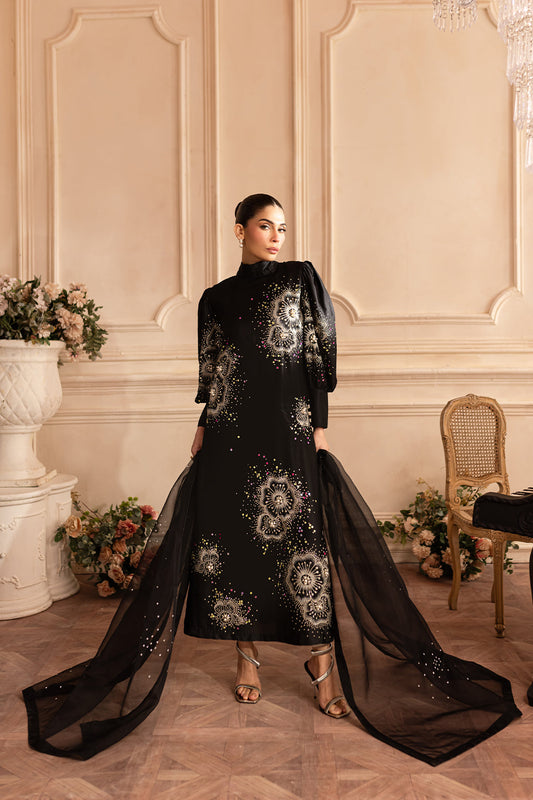 Vanya | Marlene Formals | ML-02 XS Black Silk