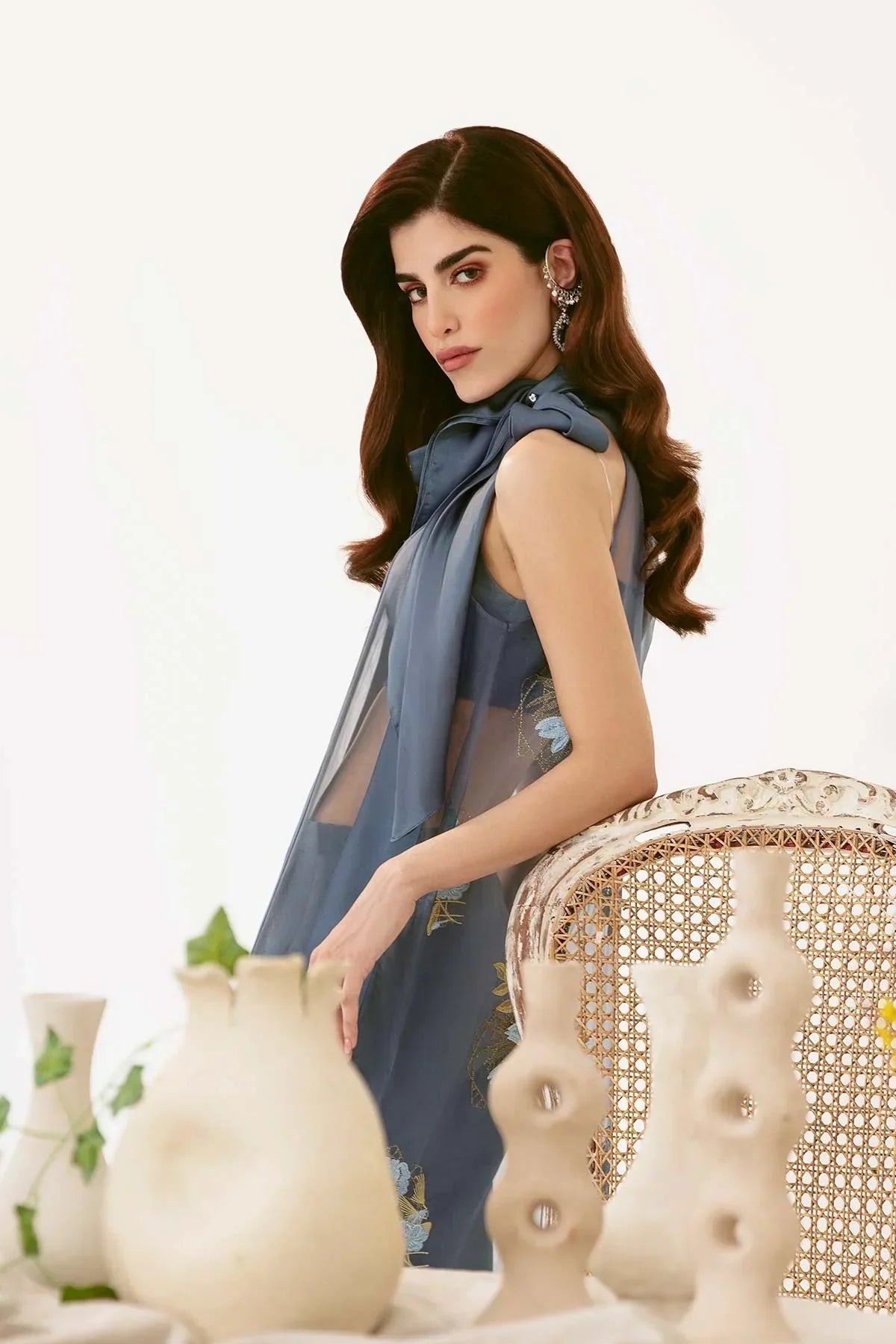 Mina Kashif | Ala Mode Luxury Formals 23 | Amaya - Pakistani Designer Dress - by Mina Kashif | Type: Formal - 100% Original at Saira Sultan