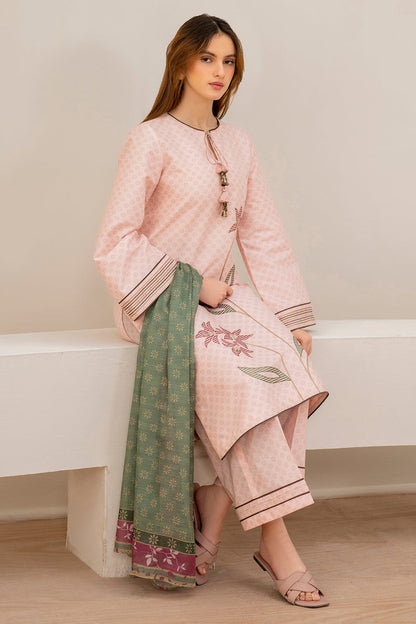 Jazmin | Summer Lawn 25 | USE-9134 L Peach Pink Lawn