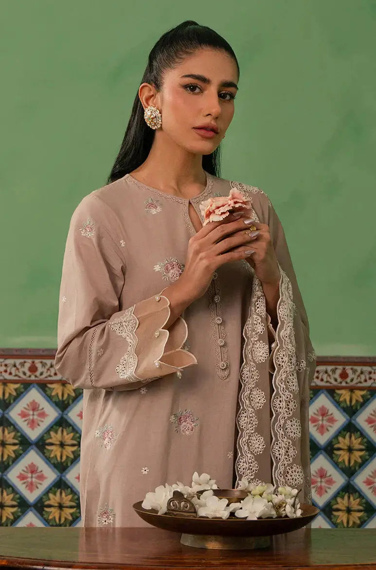 Cross Stitch | Mahiri Embroidered Collection | SUMMER BLOOM - Pakistani Designer Dress - by Cross Stitch | Type: Luxury - 100% Original at Saira Sultan