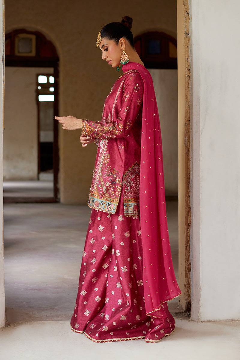Mina Hassan | Formal Dholki Collection | Abeeha - Pakistani Designer Dress - by Mina Hassan | Type: Ladies Clothes - 100% Original at Saira Sultan