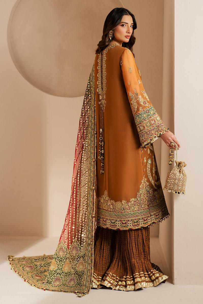 Jazmin | Wedding Formals | WF'25-08 S Rust Chiffon
