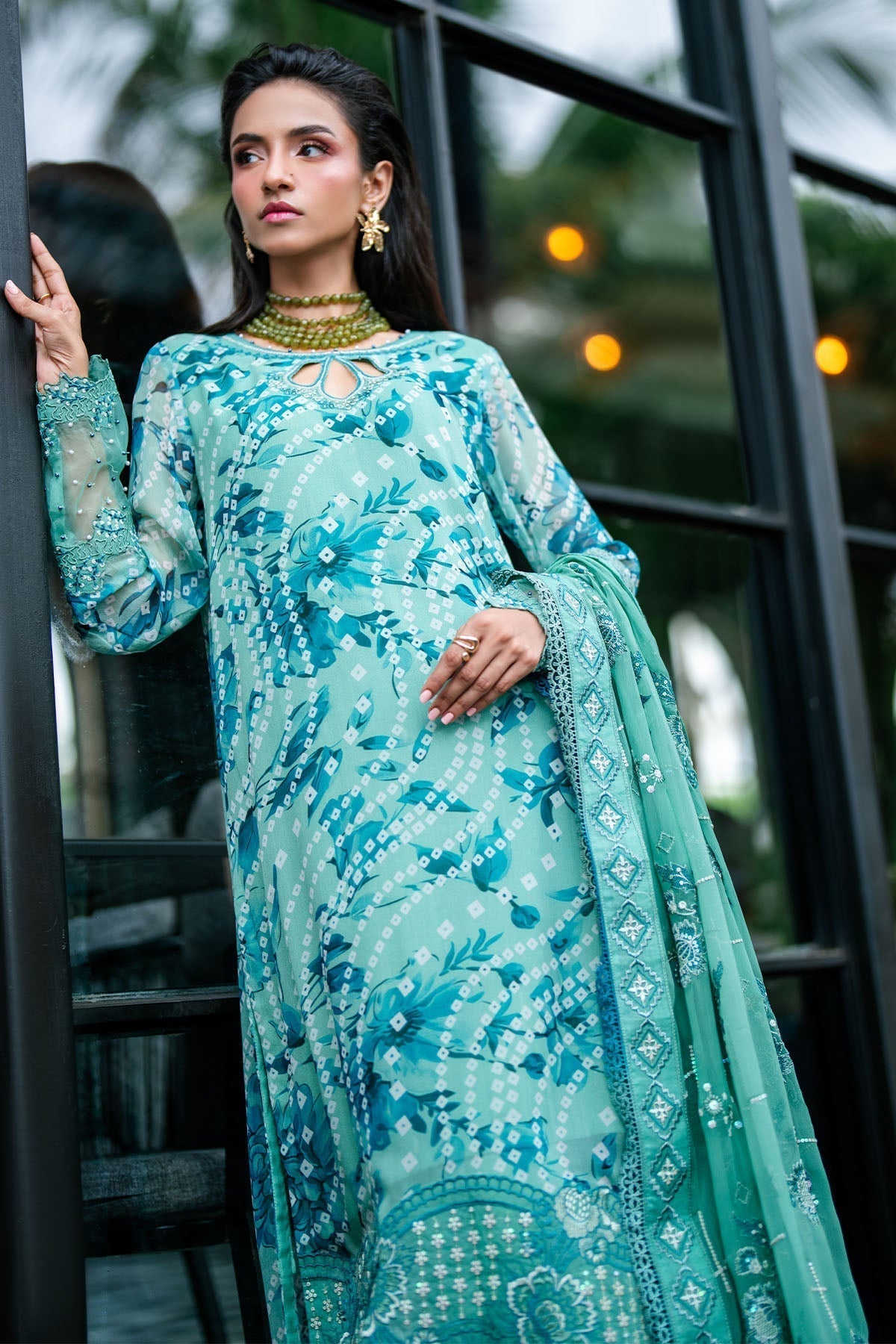 Nureh | Ballerina Formals | NU2-150 - Pakistani Designer Dress - by Nureh | Type: Luxury - 100% Original at Saira Sultan