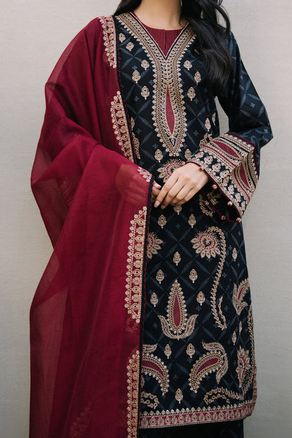 Jazmin | Summer Lawn 25 | USE-9140 L Black Lawn