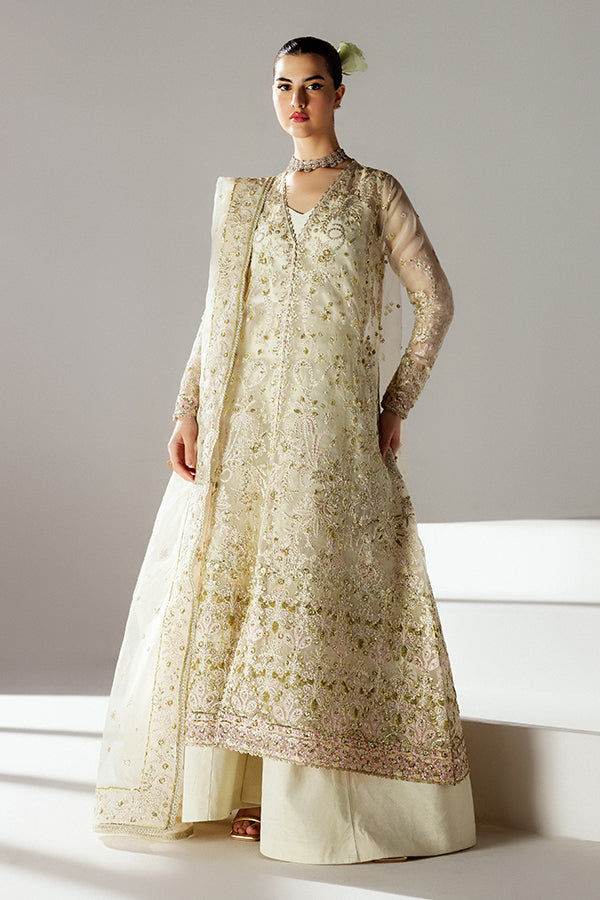 Saffron | Scintilla Formals | Vanilla Mist L Ivory Organza