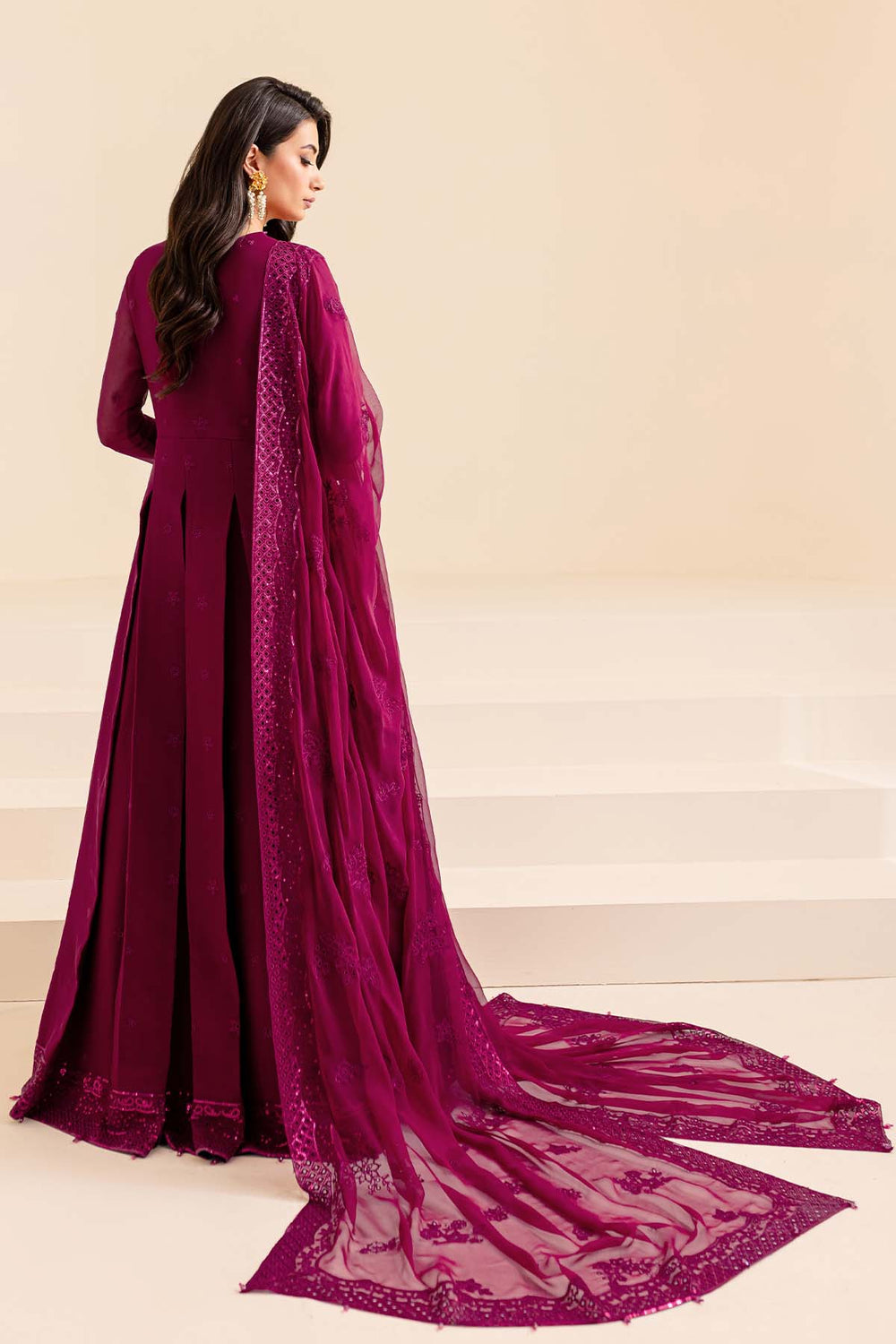 Farasha | Lumiere Formals | Mystic Mauve - Pakistani Designer Dress - by Farasha | Type: Bridal - 100% Original at Saira Sultan