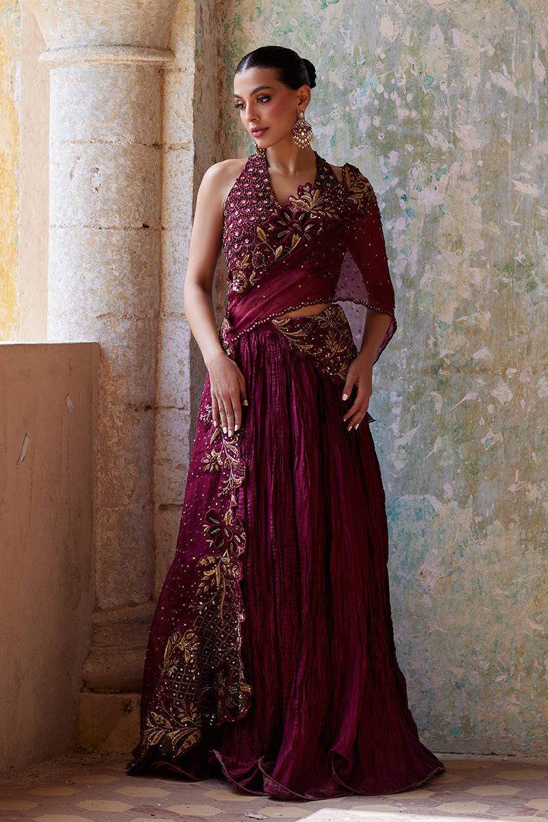 Mina Hassan | Formal Dholki Collection | Layla - Pakistani Designer Dress - by Mina Hassan | Type: Ladies Clothes - 100% Original at Saira Sultan