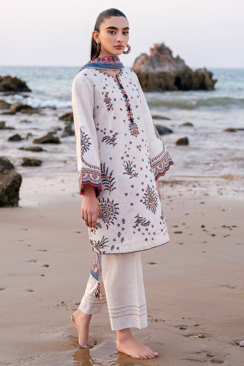 Jazmin | Summer Lawn 25 | USE-9158 S Off White Lawn