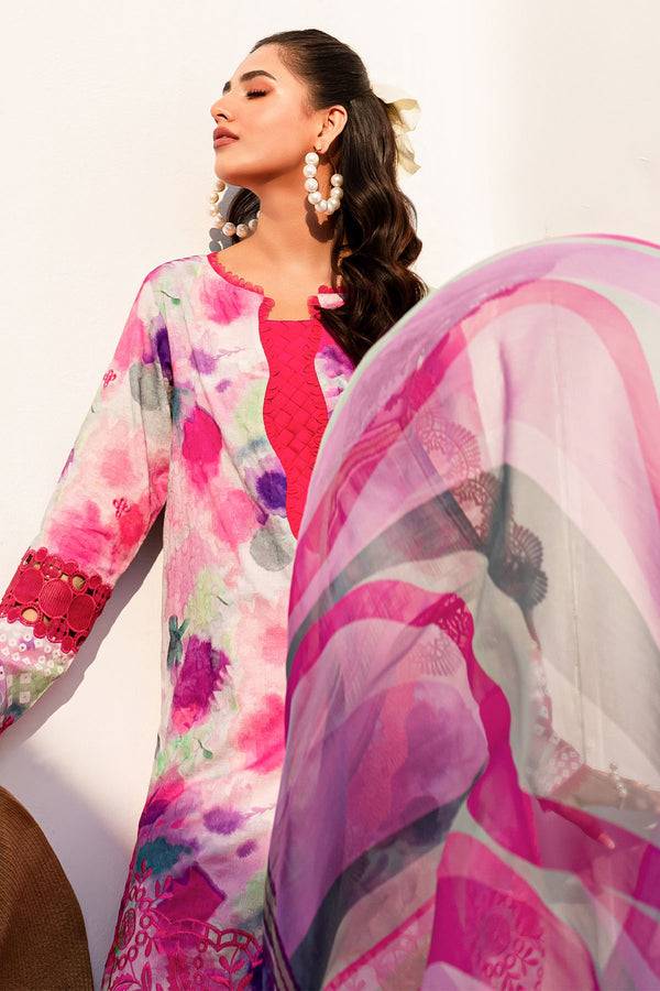 Nureh | Gardenia Lawn 24 | NSG-150 - Pakistani Designer Dress - by Nureh | Type: Luxury - 100% Original at Saira Sultan