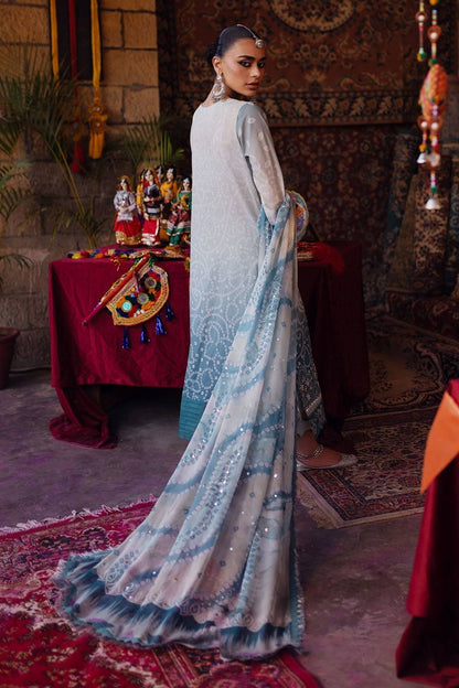 Nureh | Bazaar Lawn | NS-130 - Pakistani Designer Dress - by Nureh | Type: Luxury - 100% Original at Saira Sultan