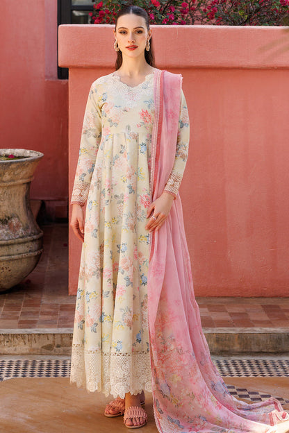 Farasha | Printed Essentials | Meadow Blush XS Ivory Lawn