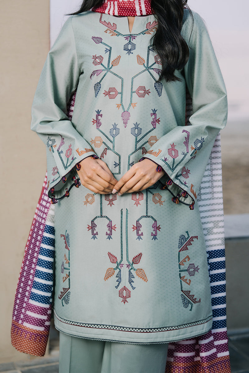 Jazmin | Summer Lawn 25 | USE-9137 M Light Pistachio Lawn