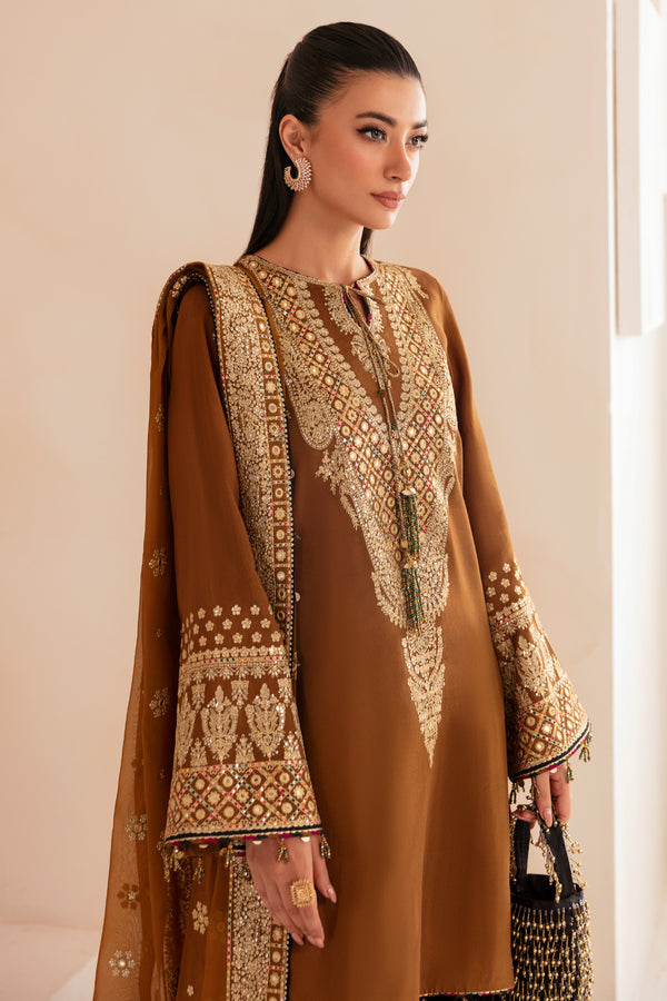 Jazmin | Formals Collection | Raw Silk UR-7037 - Pakistani Designer Dress - by Jazmin | Type: Formal - 100% Original at Saira Sultan