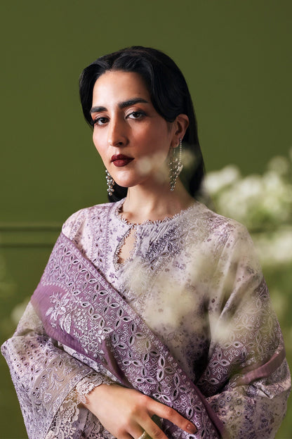Afrozeh | Rhythm RTW | Empress L Lilac Gray Lawn