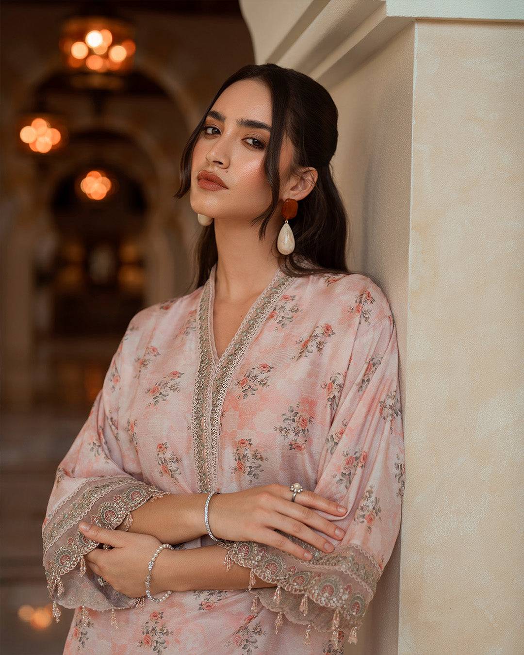 Faiza Saqlain | Zurina Luxury Pret | Kaylin - Pakistani Designer Dress - by Faiza Saqlain | Type: Luxury - 100% Original at Saira Sultan