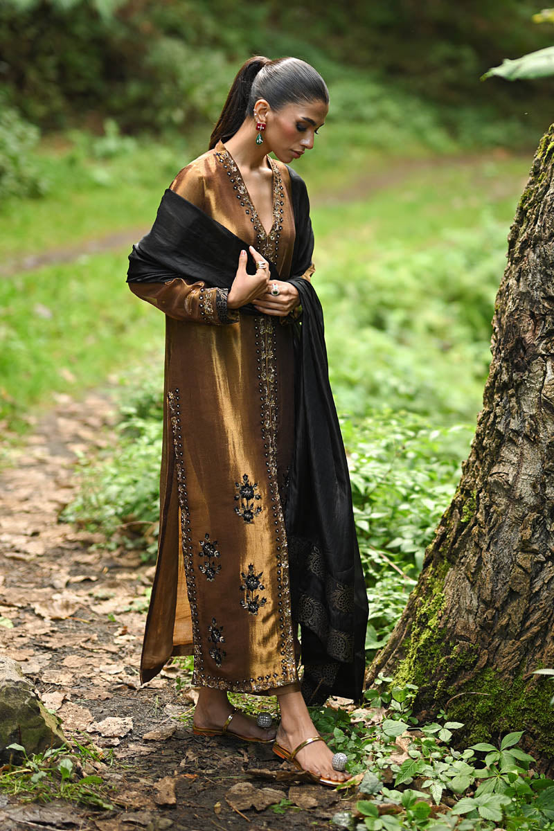 Hue Pret | Farasha Luxury Winter | Nawal L Golden Pure Tissue