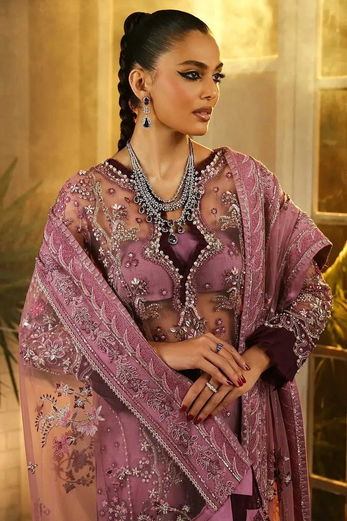 Mina Kashif | Kahani Luxury Formals 23 | Barin - Pakistani Designer Dress - by Mina Kashif | Type: Formal - 100% Original at Saira Sultan
