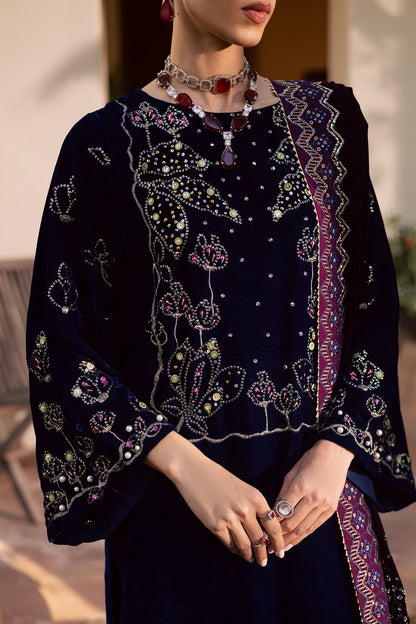 Nureh | Maya Velvet | NW-116 by Nureh - Designer Dress  - Type : Ladies Clothes - Available at Saira Sultan - 100% Original 