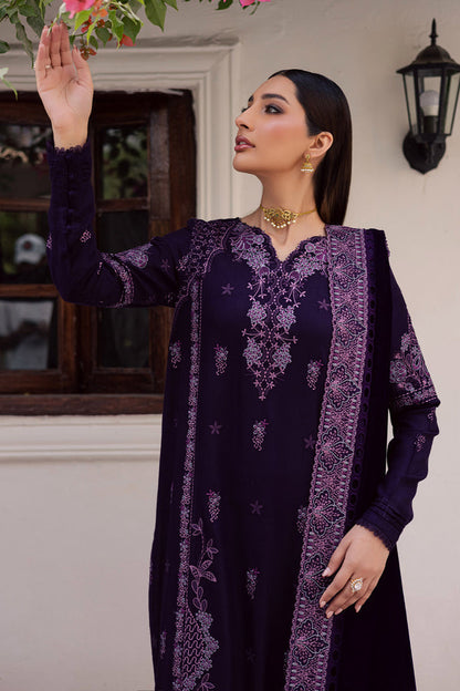 Nureh | Exclusive Leather Peach | NE-198 by Nureh - Designer Dress  - Type : Ladies Clothes - Available at Saira Sultan - 100% Original 