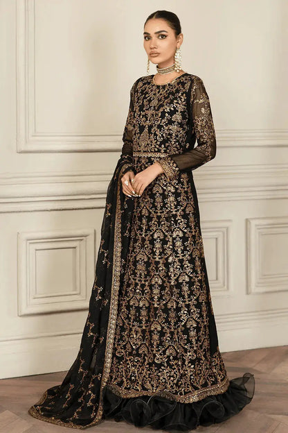 Zarif | Mehroz Formals | Black Ruby - Pakistani Designer Dress - by Zarif | Type: Formal - 100% Original at Saira Sultan