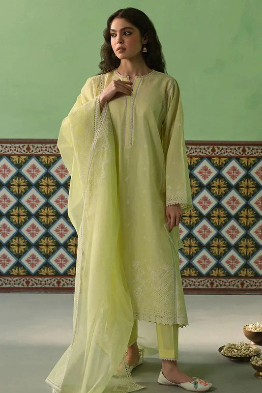 Cross Stitch | Chikankari Lawn | DAFFODIL BLANE - Pakistani Designer Dress - by Cross Stitch | Type: Casuals - 100% Original at Saira Sultan