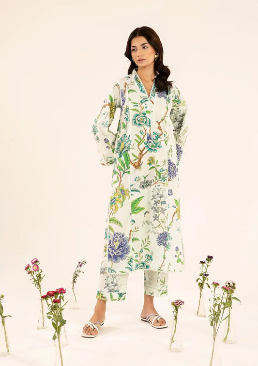 Elaf Premium | Pret 25 | EPT-03 NAIRE S Ivory Lawn