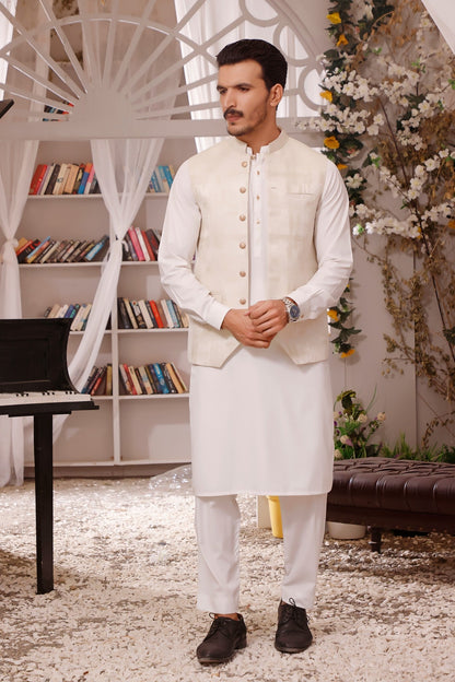 TGM | Men Fancy Wedding | White Whisper (3 Piece) Large