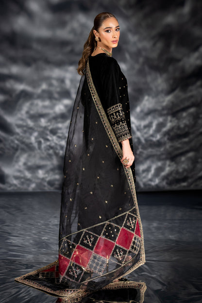 Naqshi | Makhmal 24 | ZUNI S Black Velvet