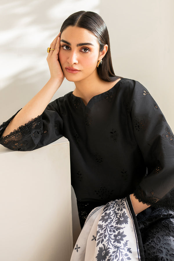 Baroque | Luxury Pret 24 | LAWN UF-674 - Pakistani Designer Dress - by Baroque | Type: Luxury - 100% Original at Saira Sultan